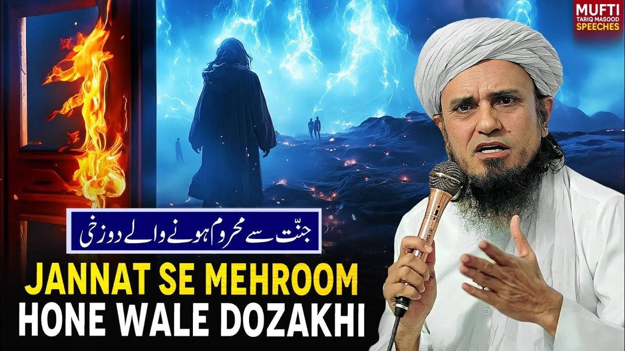 Jannat se Mehroom Hone Wale Dozakhi  | Mufti Tariq Masood Speeches
